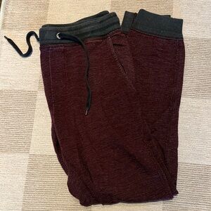 Men’s Maroon Jogger Pants